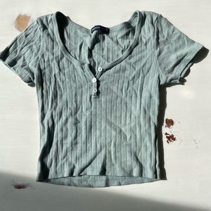 brandy melville zelly eyelet top